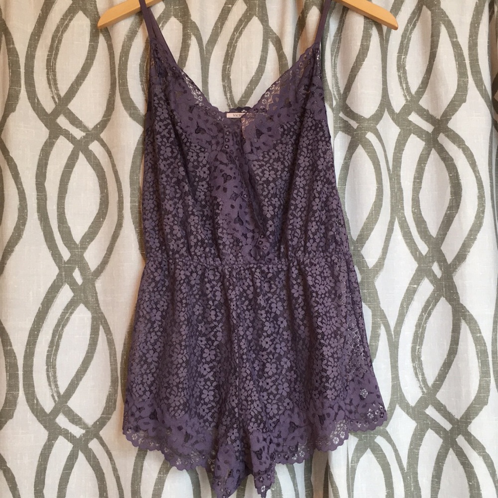 Victoria’s Secret lace lingerie romper